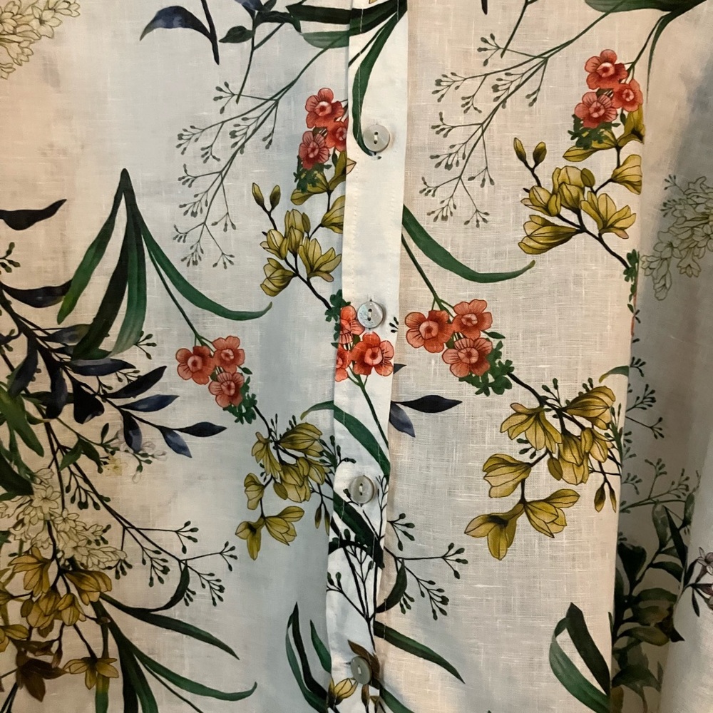 Chico’s linen blouse - Picture 3 of 5